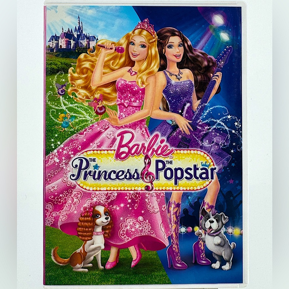 Barbie: The Princess & The Popstar on DVD.